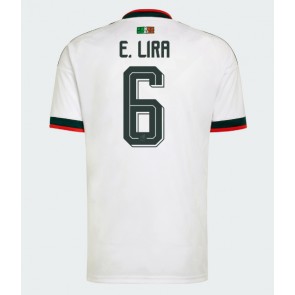 Mexiko Erik Lira #6 Bortatröja VM 2026 Kortärmad